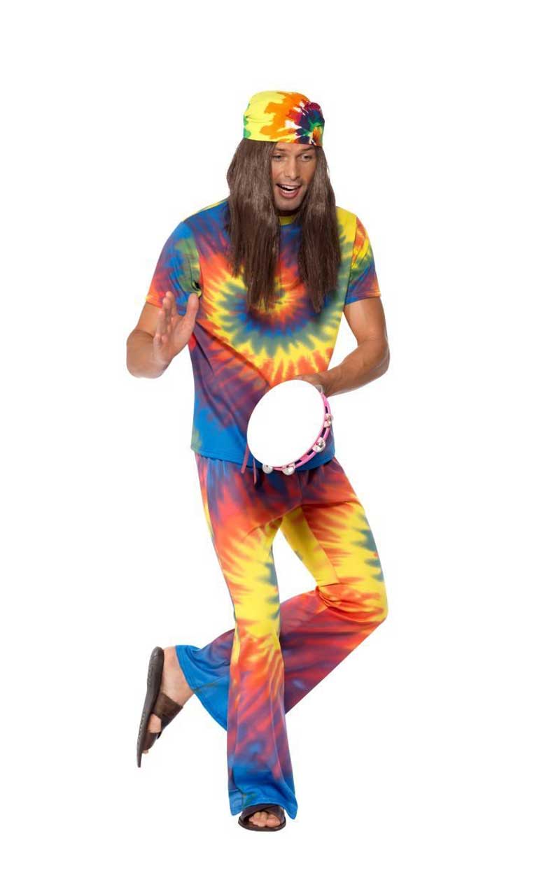 60s Tie Dye Hippie Costume - Simply Fancy Dress