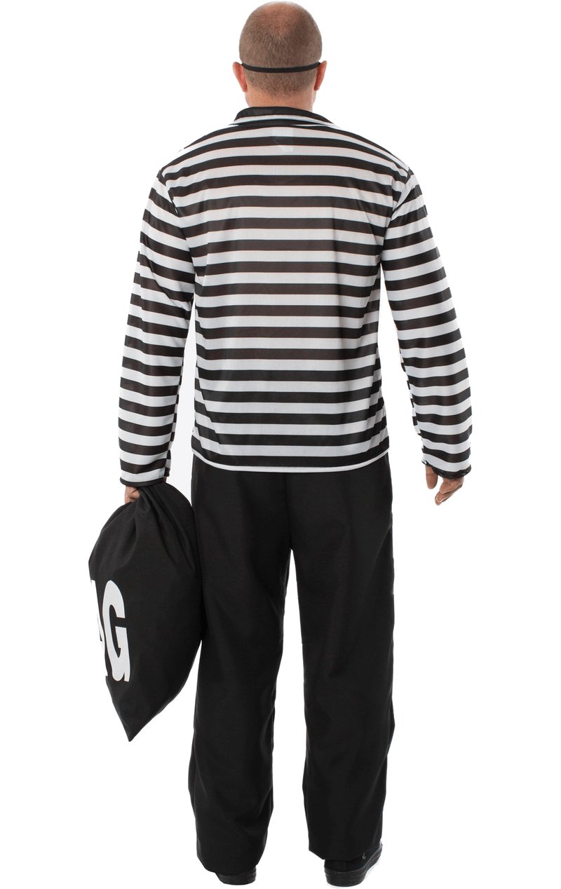 Adult Burglar Bill Robber Costume - Simply Fancy Dress