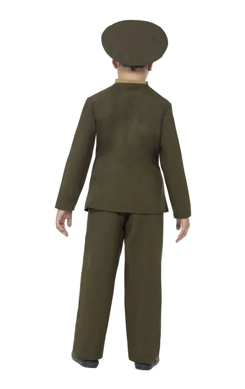 Child Army Officer Costume - Simply Fancy Dress