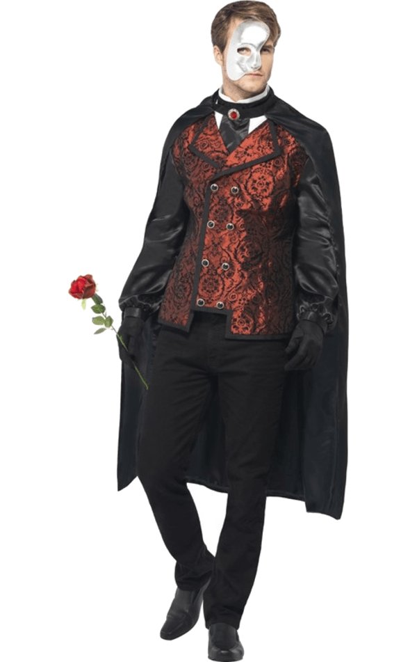 Dark Opera Masquerade Costume - Simply Fancy Dress