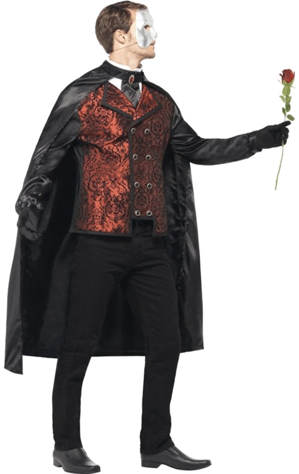 Dark Opera Masquerade Costume - Simply Fancy Dress