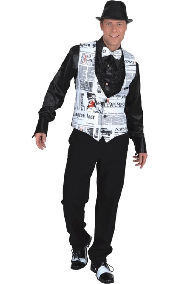 Fleet Street Hack Waistcoat - Simply Fancy Dress