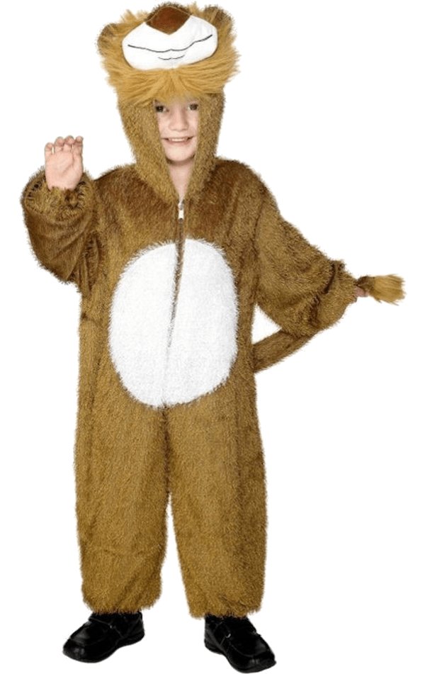 Kids Unisex Lion Onesie - Simply Fancy Dress