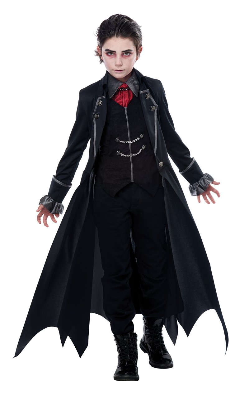 Kids Vintage Vampire Costume - Simply Fancy Dress