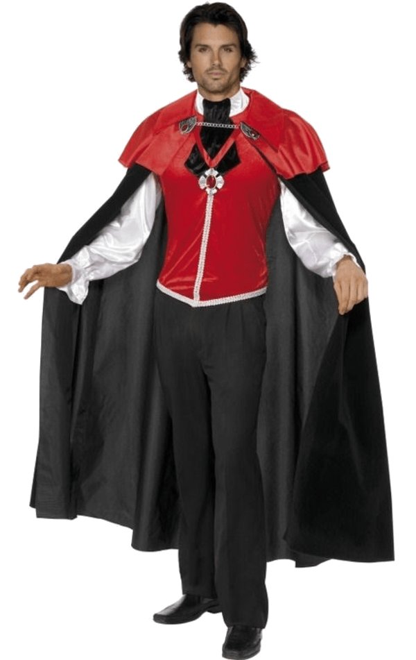 Men's Gothic Manor Vampire Costume - Simply Fancy Dress