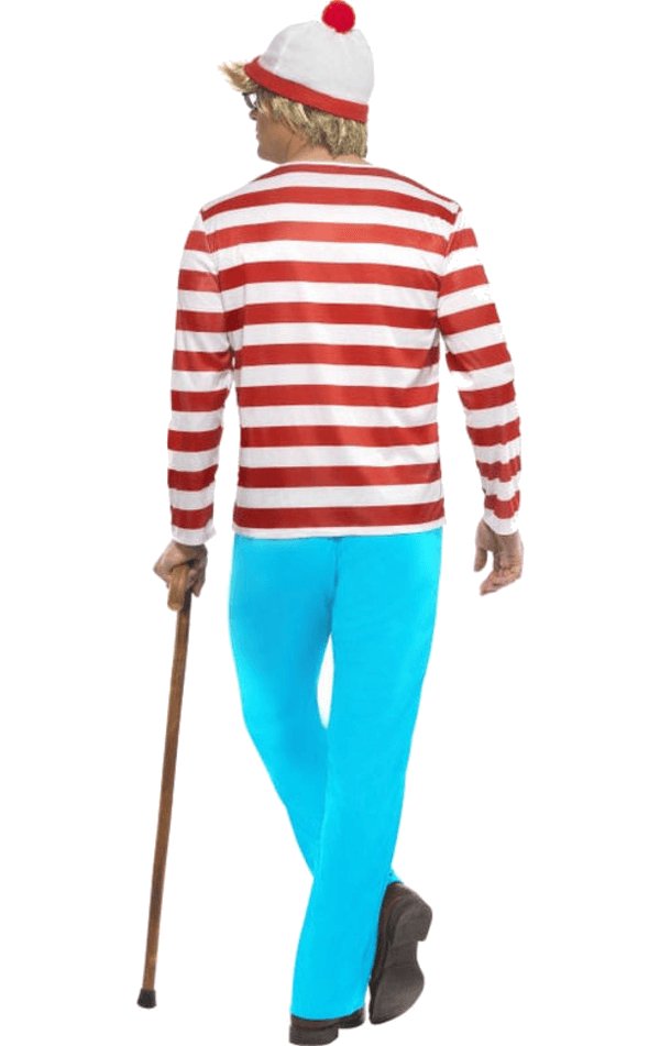Mens Wheres Wally Costume - Simply Fancy Dress
