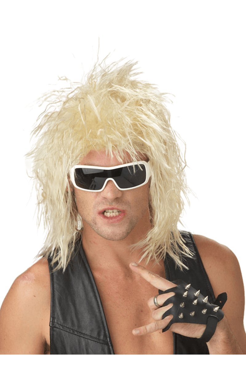 Rockin Dude Blonde Wig - Simply Fancy Dress