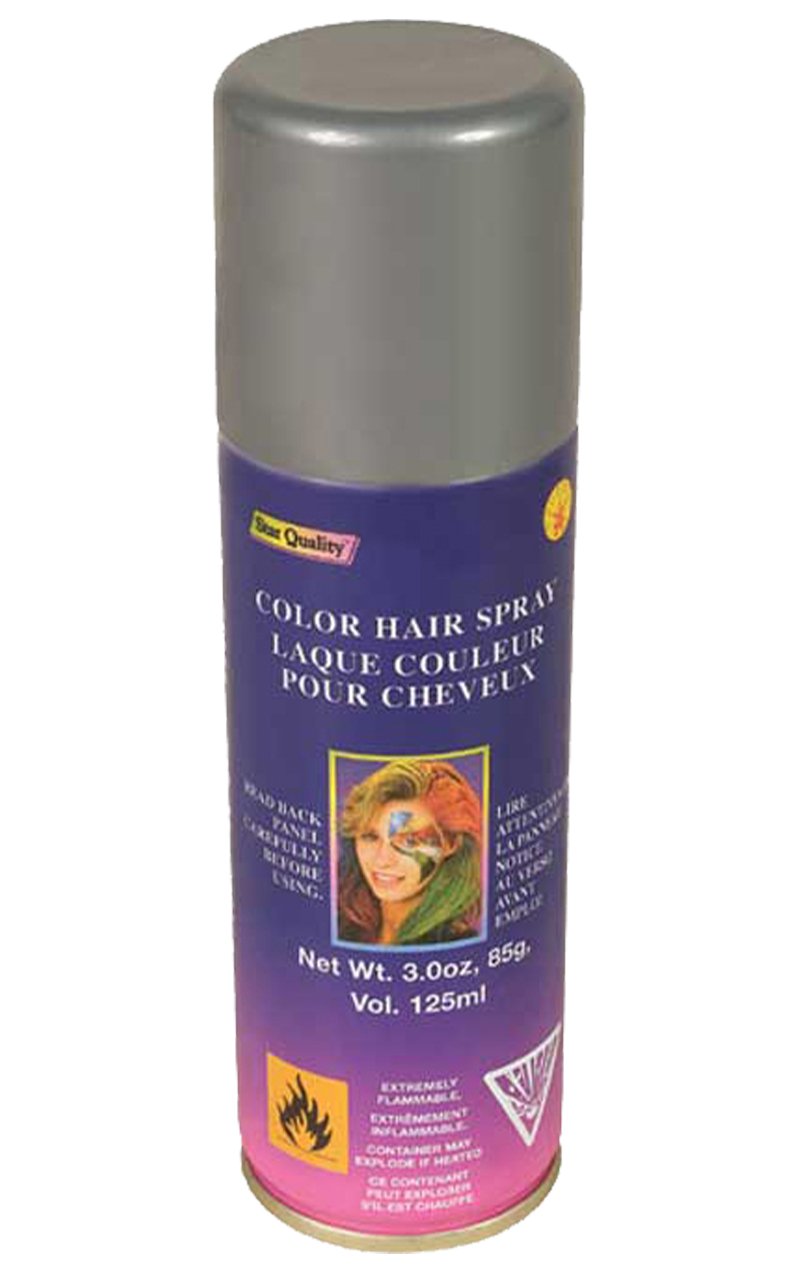 Silver Hair Spray - Simply Fancy Dress
