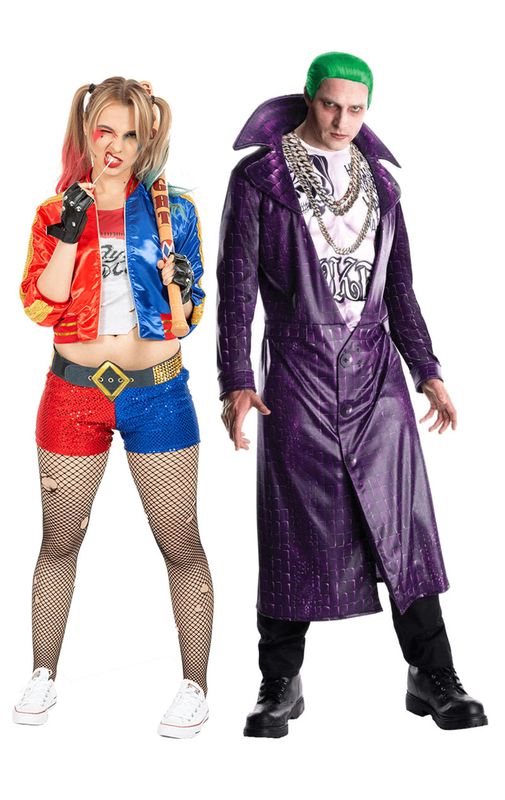 The Joker & Harley Quinn Couples Costume - Simply Fancy Dress