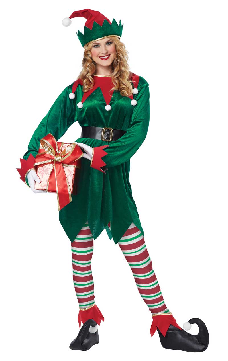 Unisex Christmas Elf Costume - Simply Fancy Dress