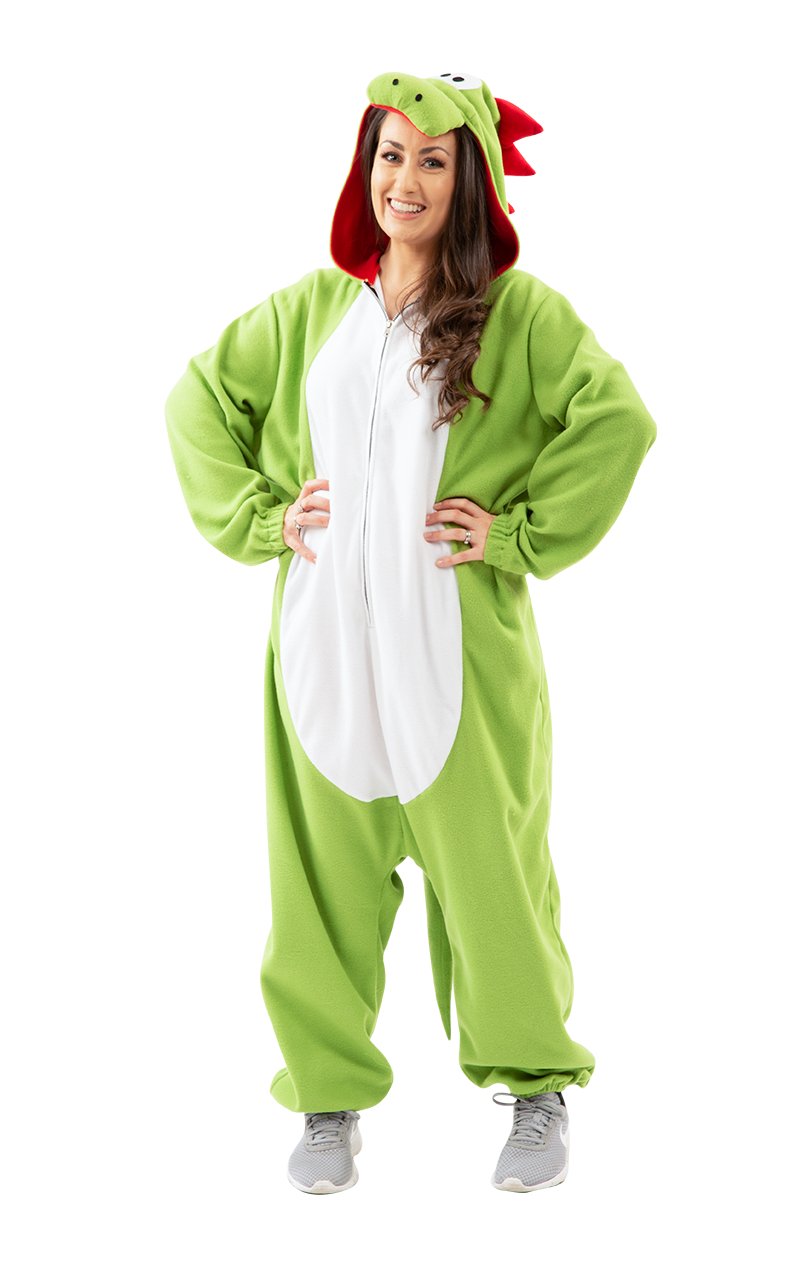 Unisex Yoshi Dino Costume - Simply Fancy Dress