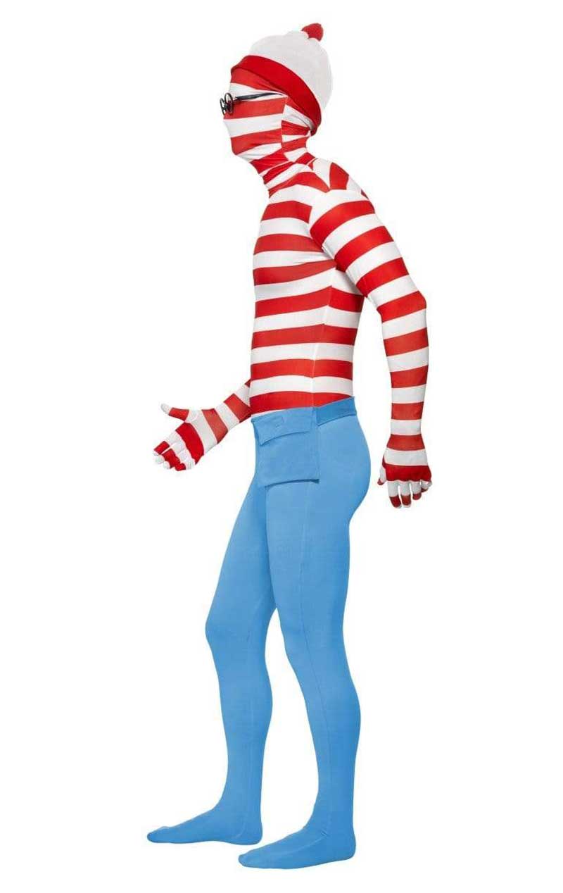 Where's Wally Second Skin Costume - Simply Fancy Dress