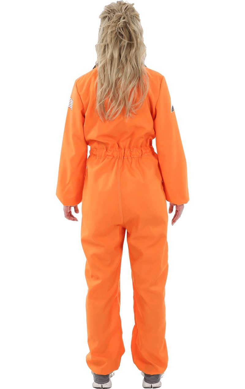 Womens Orange Astronaut Costume - Simply Fancy Dress
