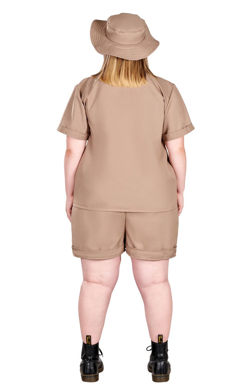 Womens Plus Size Safari Costume - Simply Fancy Dress