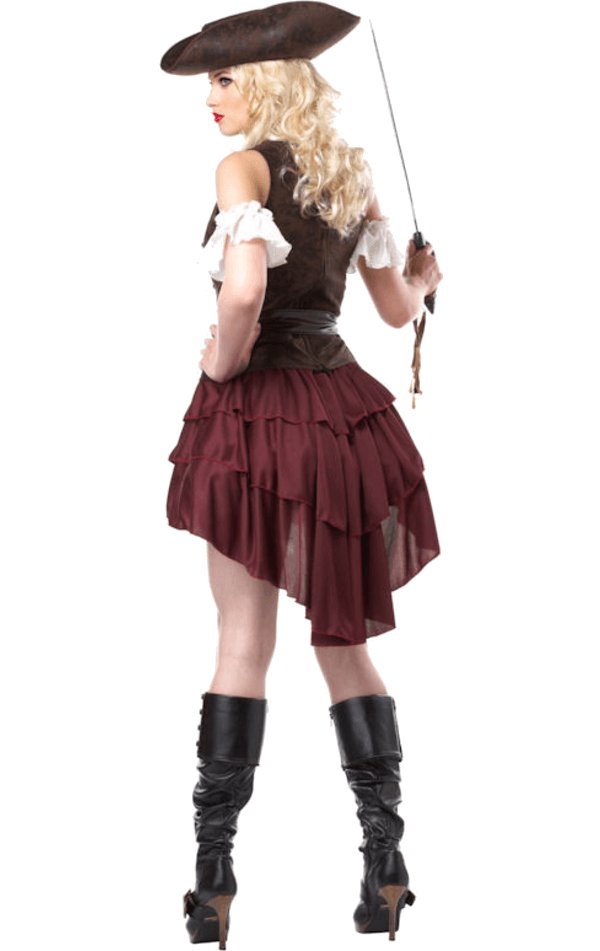 Womens Sexy Swashbuckler Pirate Costume - Simply Fancy Dress