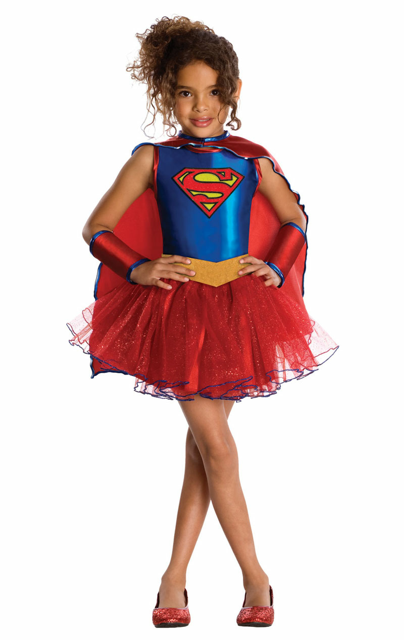 Supergirl Tutu-Kostüm für Kinder