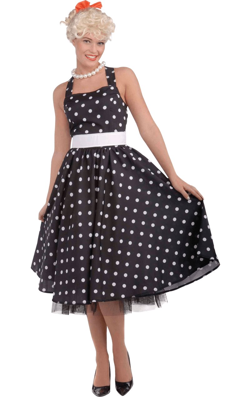 50s Polka Dot Cutie Costume - Simply Fancy Dress