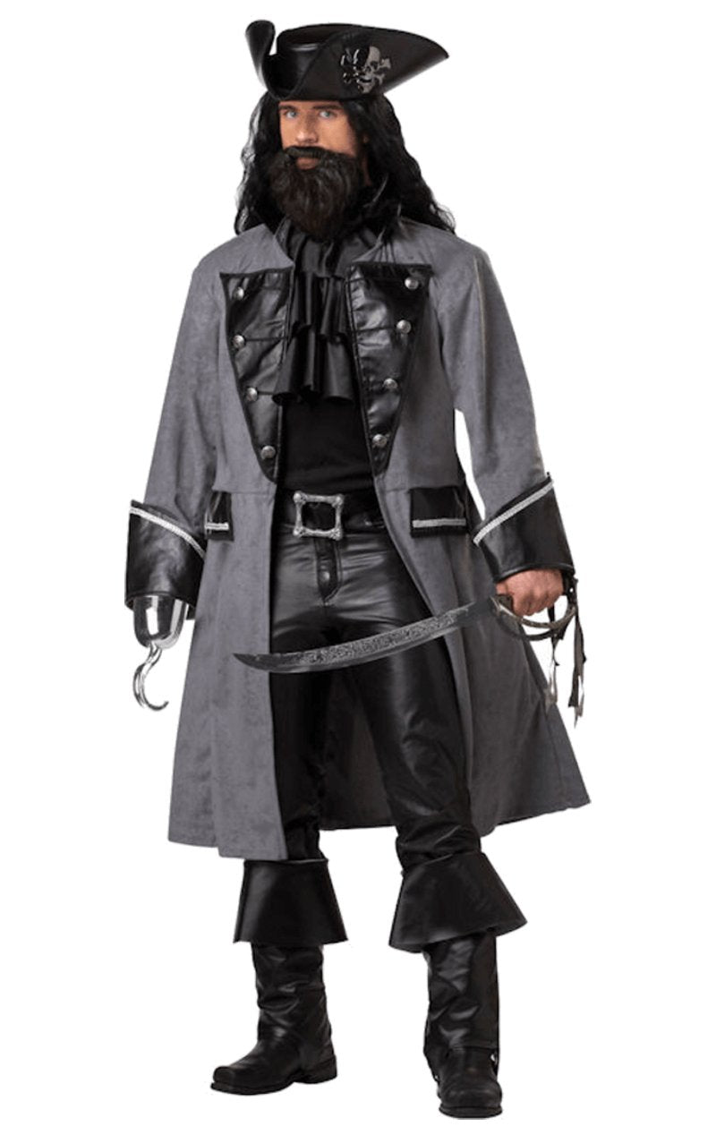 Adult Blackbeard the Pirate Costume - Simply Fancy Dress