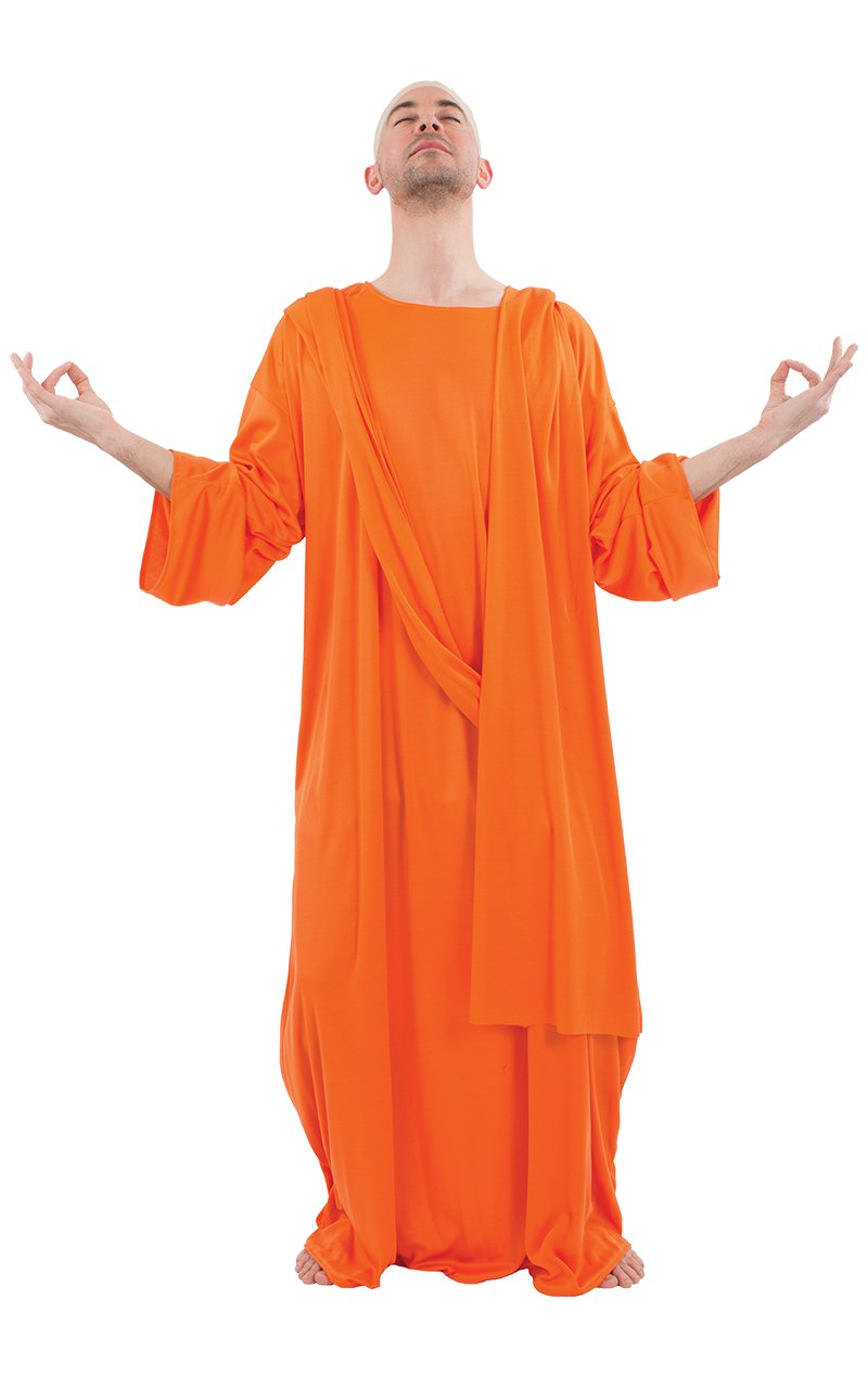 Adult Buddhist Monk Costume - Simply Fancy Dress