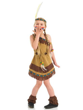 Adult Deluxe Indian Girl Costume - Simply Fancy Dress