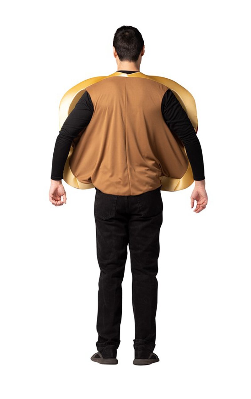 Adult Get Real Cheeseburger Costume - Simply Fancy Dress