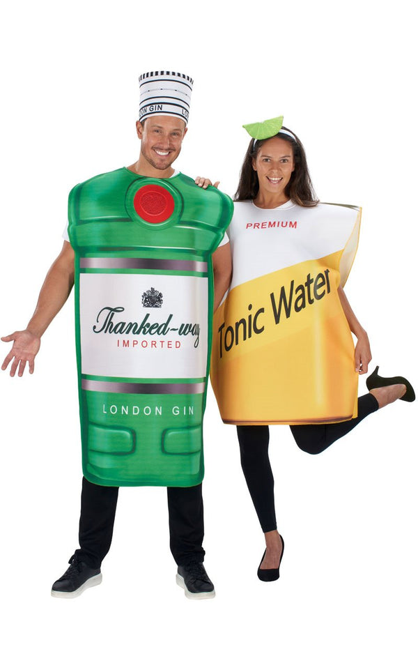 Adult Gin & Tonic 2 in 1 Costume - Simply Fancy Dress