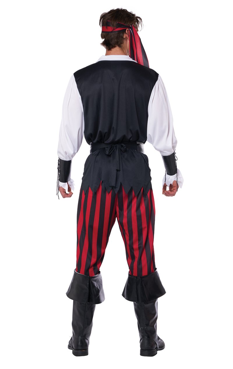 Adult Mens Cutthroat Pirate Costume - Simply Fancy Dress