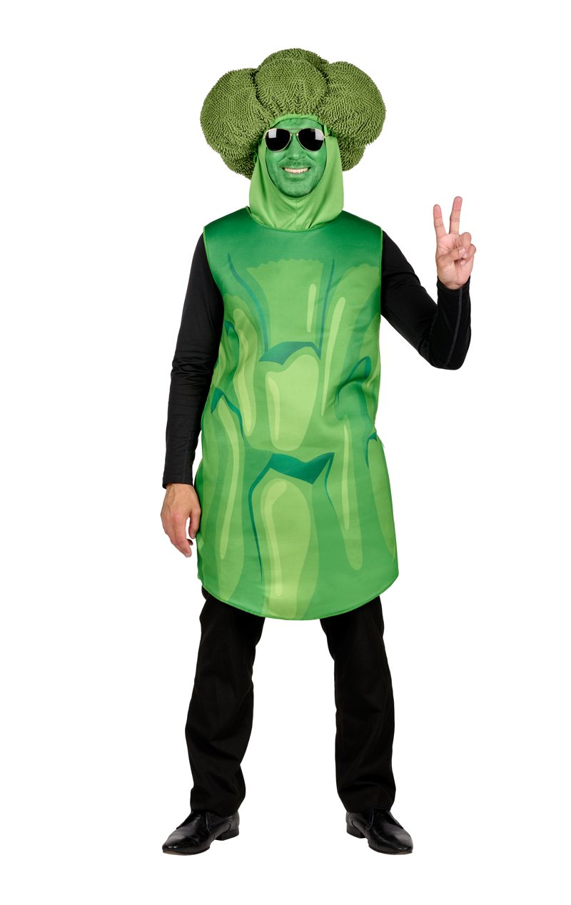 Adult Mr Broccoli Costume - Simply Fancy Dress