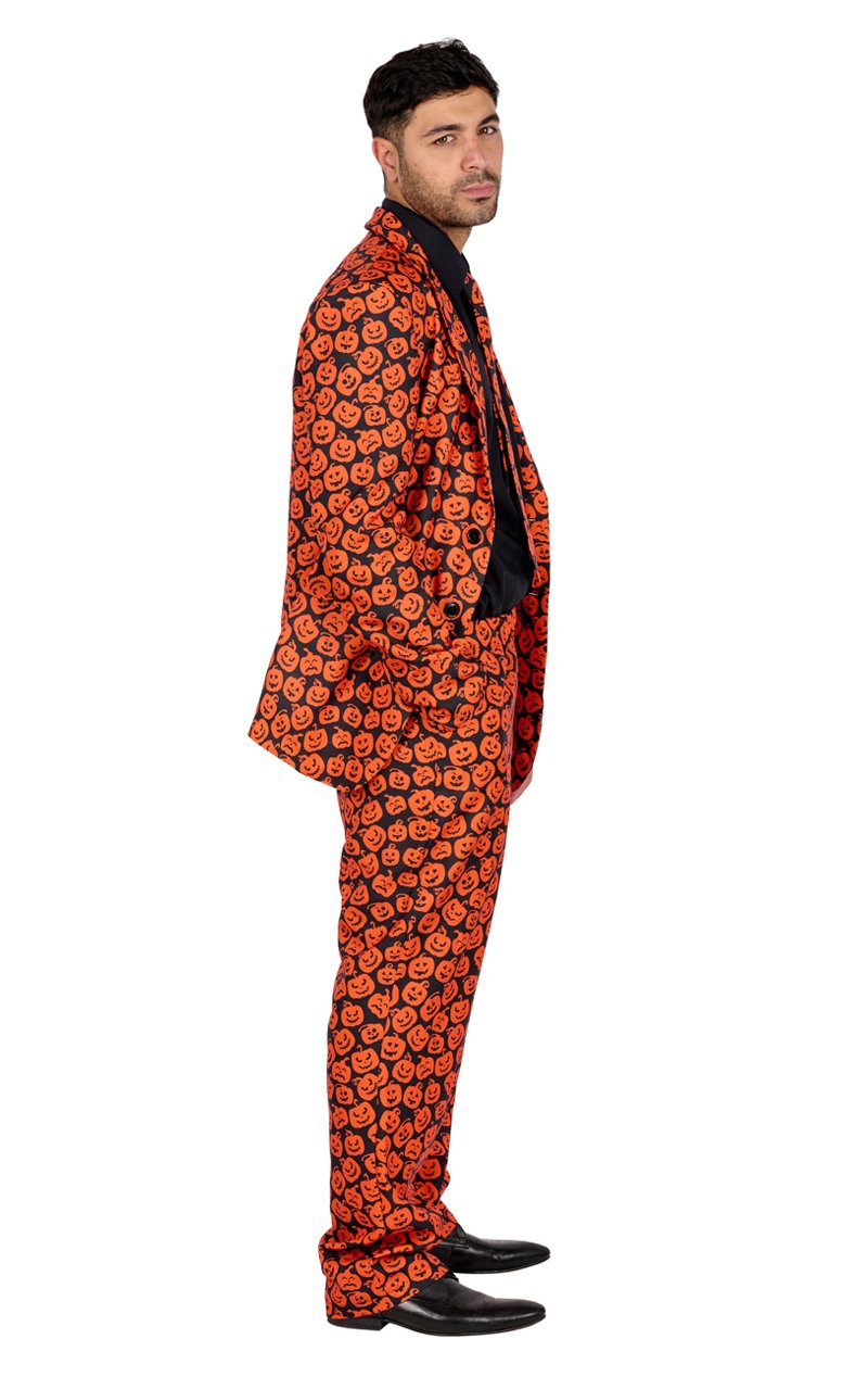 Adult Pumpkin Suit Costume - Simply Fancy Dress