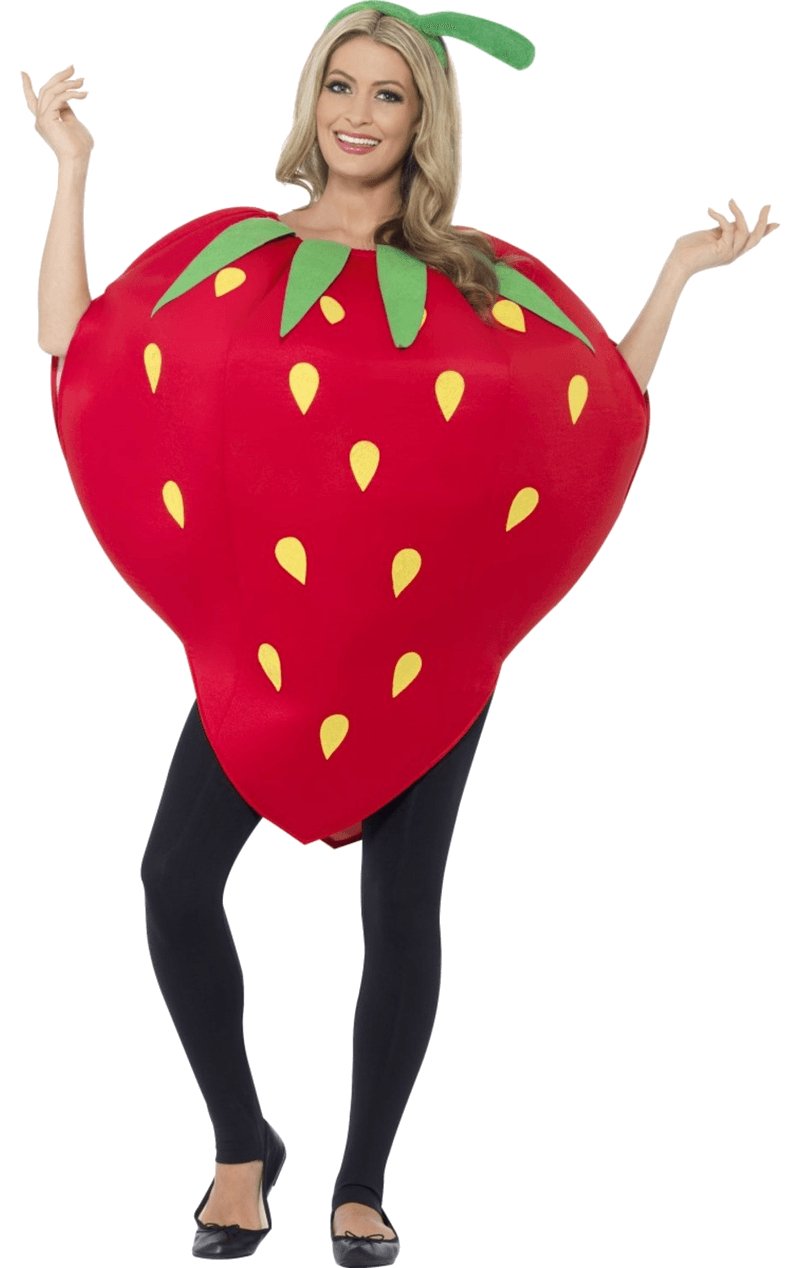 Adult Strawberry Costume - Simply Fancy Dress