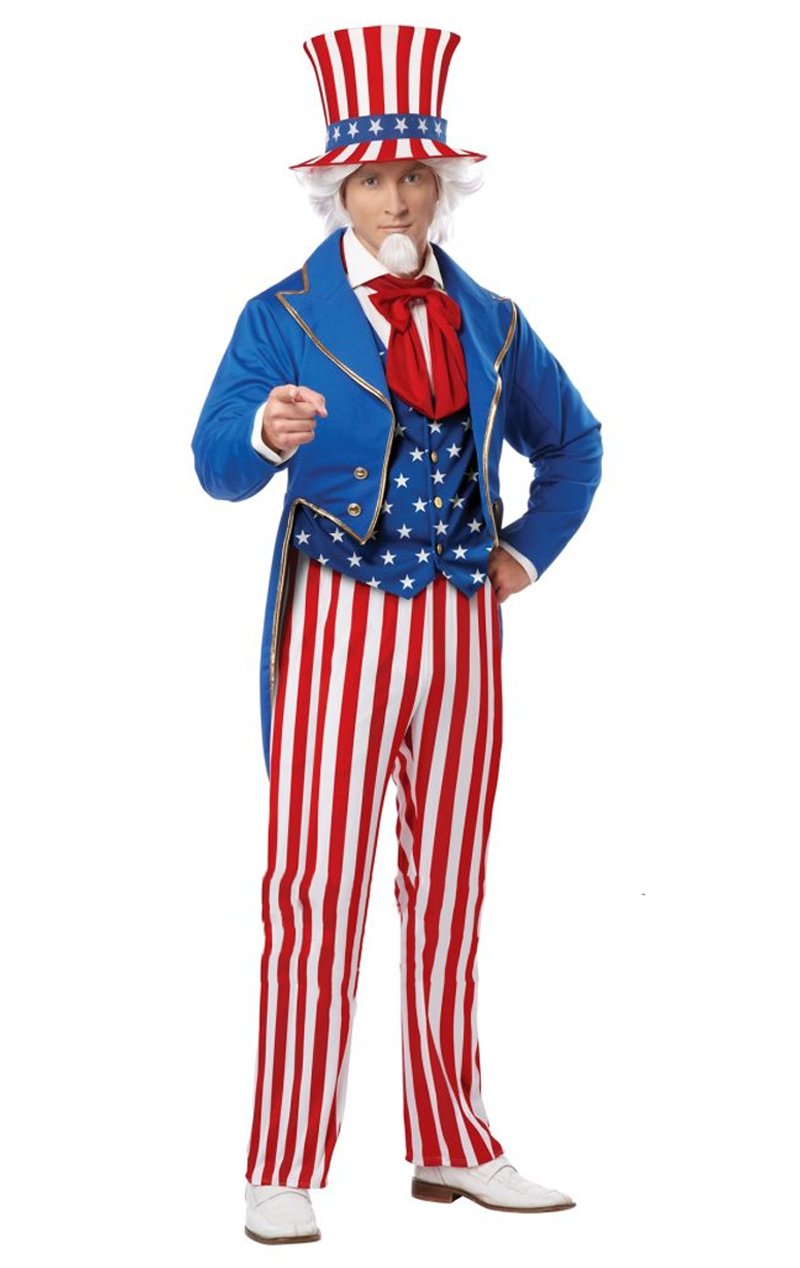Adult Uncle Sam Costume - Simply Fancy Dress