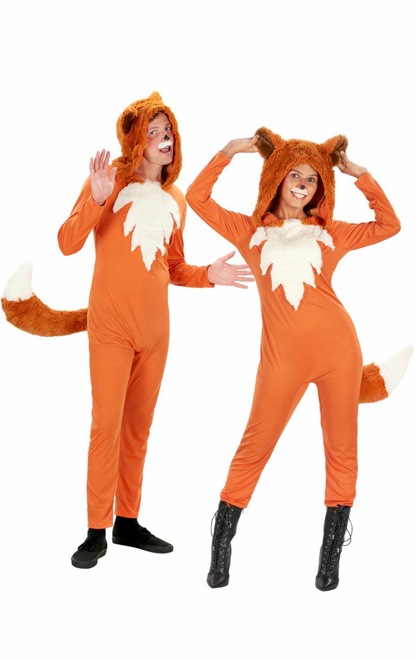 Adult Unisex Fox Costume - Simply Fancy Dress
