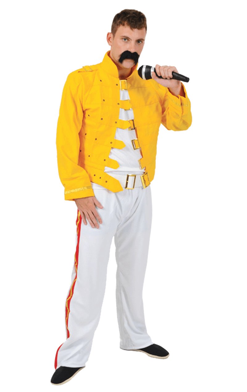 Adult Yellow Rock Star Costume - Simply Fancy Dress