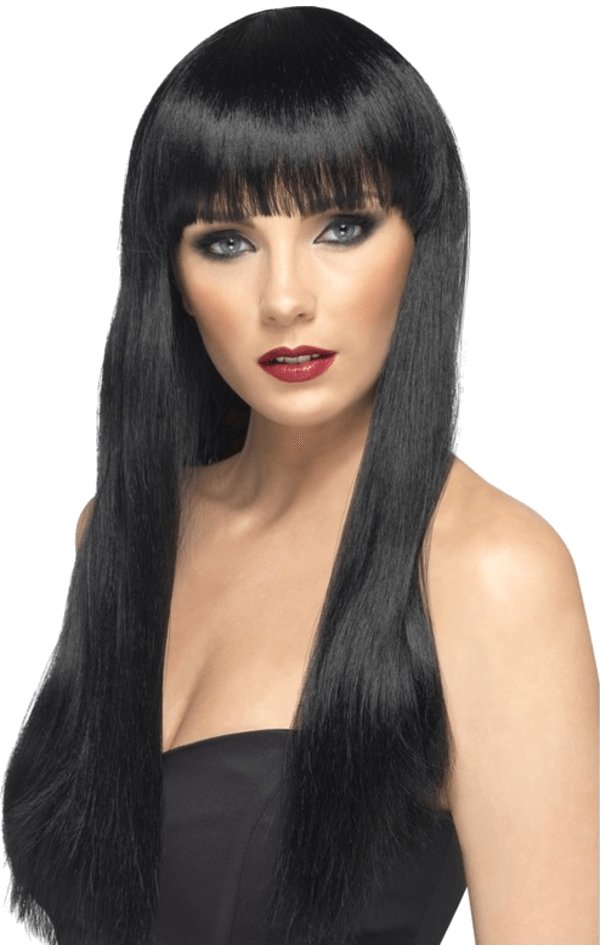 Beauty Black Wig - Simply Fancy Dress