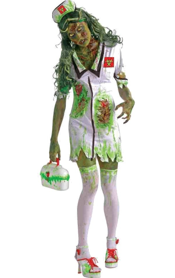 Biohazard Zombie Nurse Costume - Simply Fancy Dress
