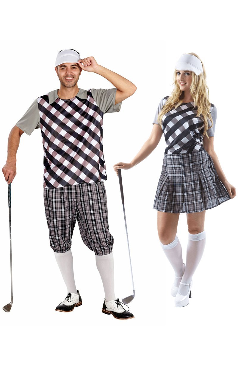 Black Golfer Couples Costume - Simply Fancy Dress