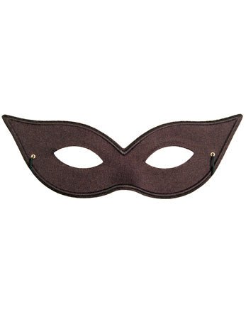 Black Pointed Domino Mask - Simply Fancy Dress