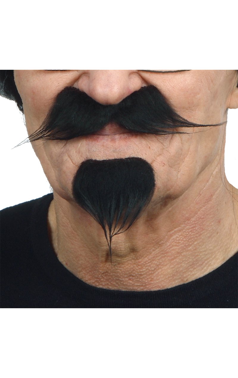 Cavalier Black Moustache Set - Simply Fancy Dress