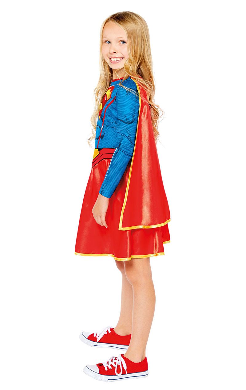 Child Sustainable Supergirl Costume - Simply Fancy Dress