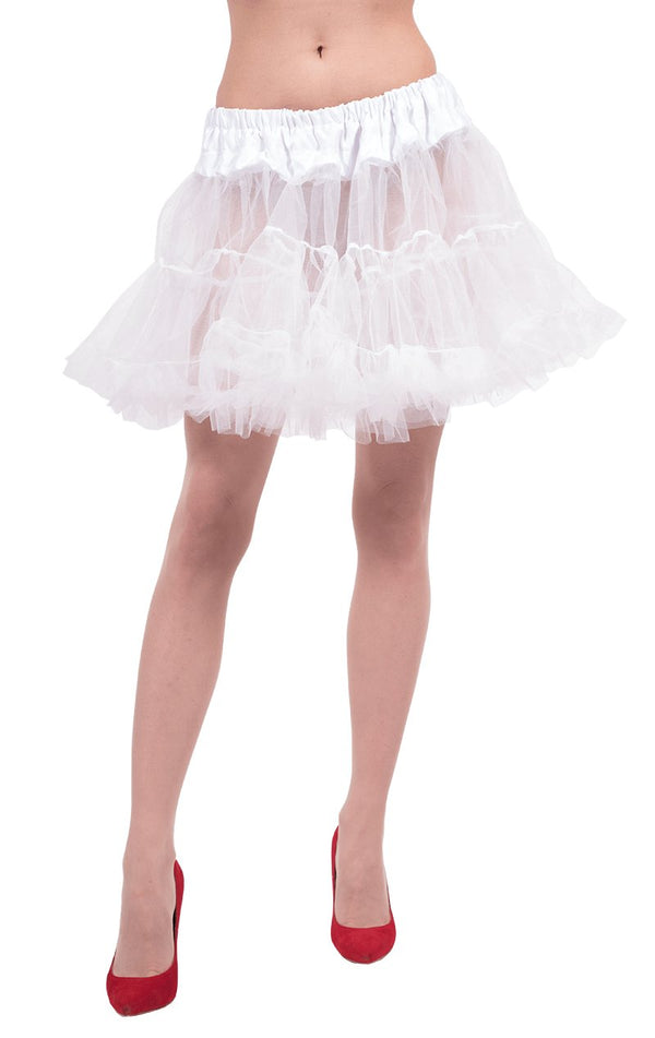 Classic White Petticoat Accessory - Simply Fancy Dress