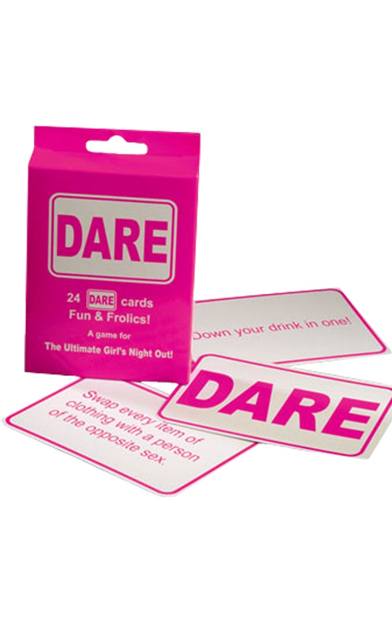 Dare Cards in Pink Accessory - Simply Fancy Dress