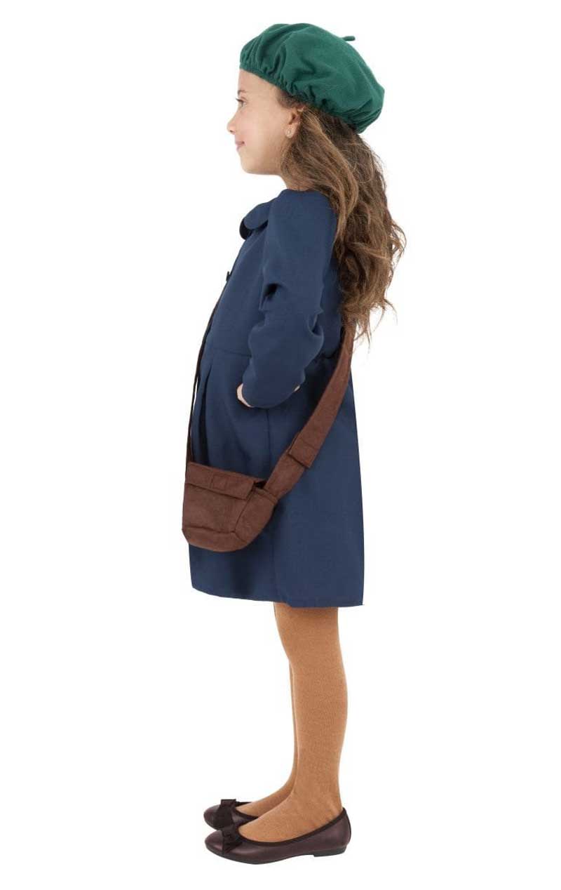 Girls World War II Evacuee Costume - Simply Fancy Dress