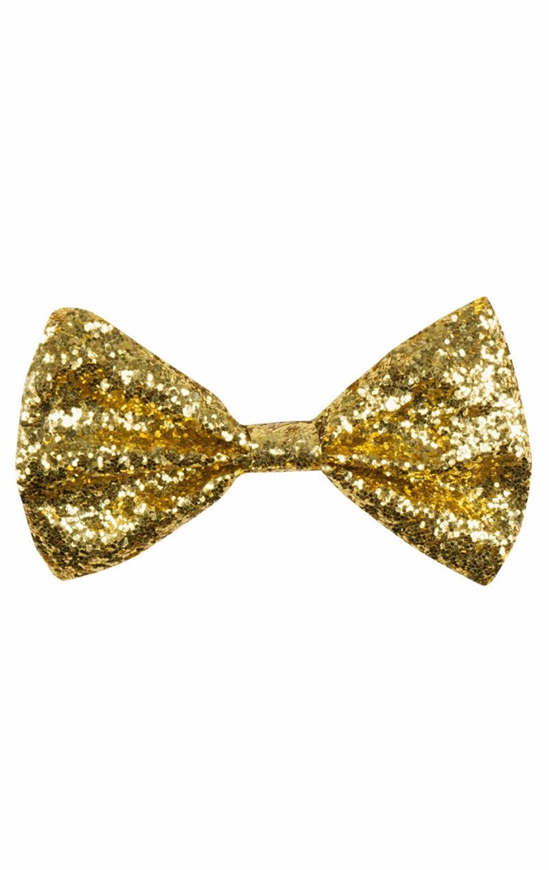 Gold Bow Tie - Simply Fancy Dress