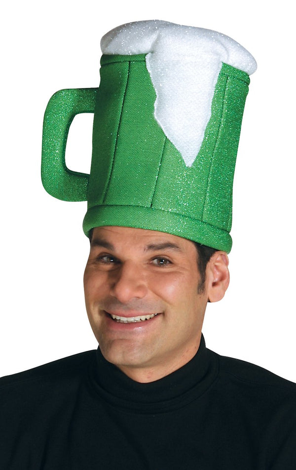 Green Beer Mug Hat - Simply Fancy Dress
