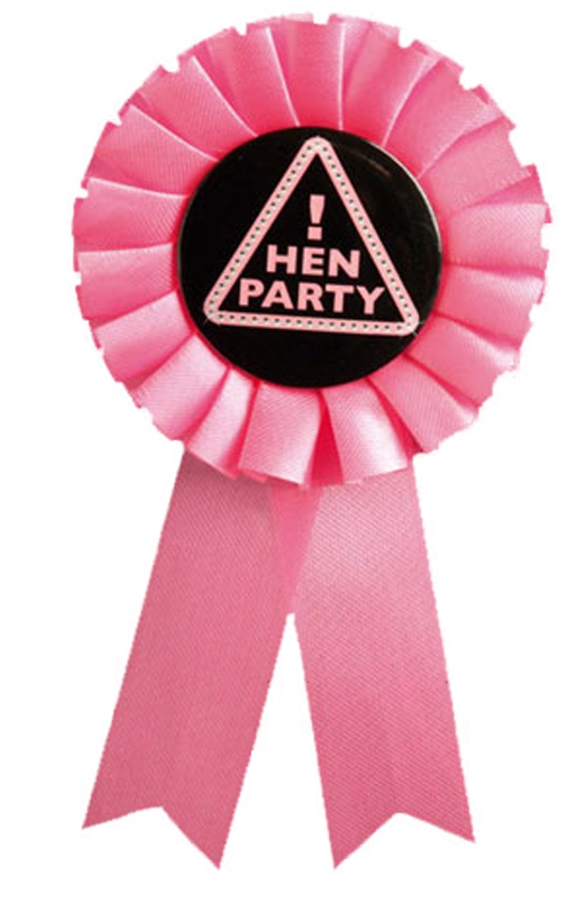 Hen Party Rosette - Simply Fancy Dress