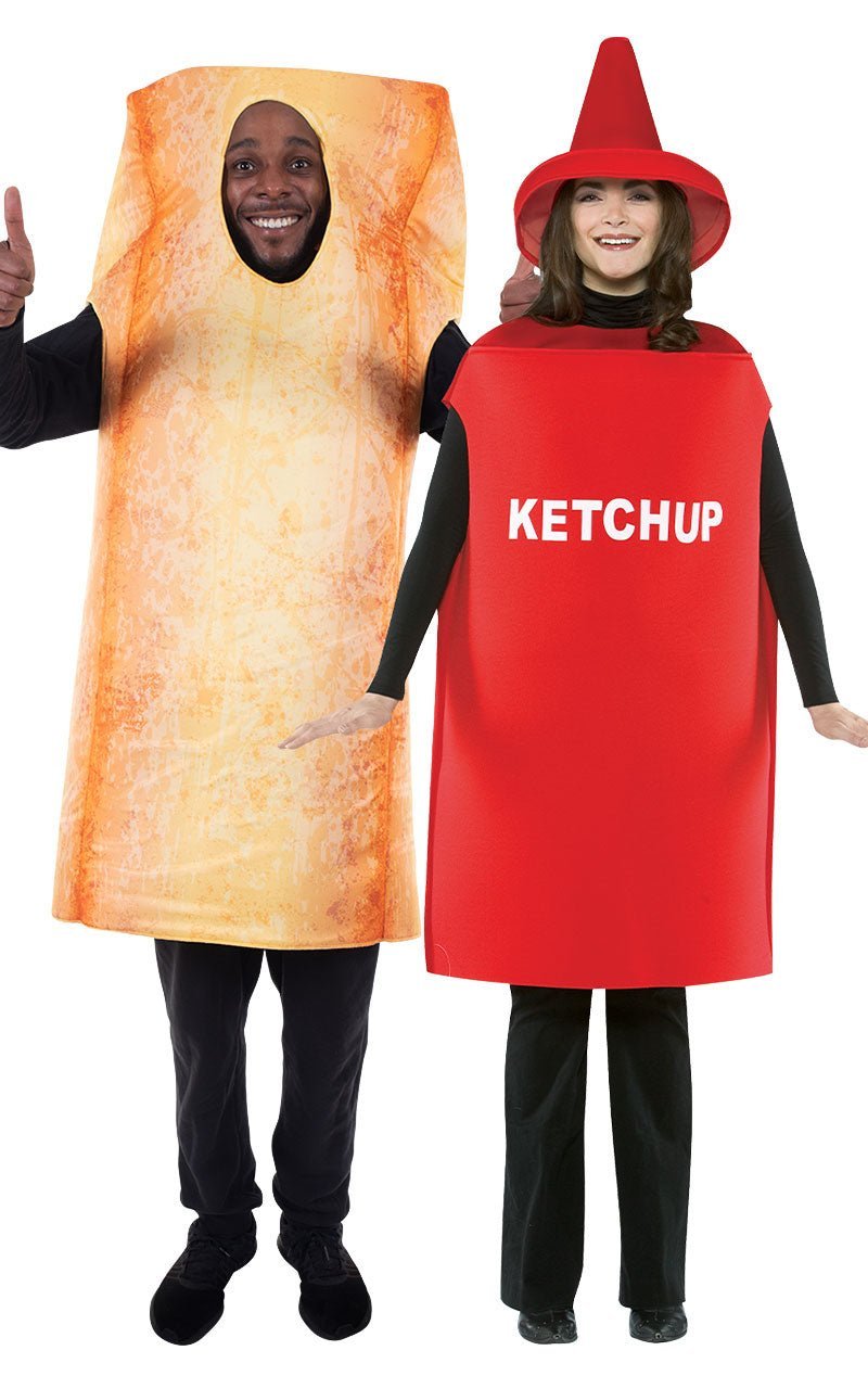 Ketchup & Chip Couples Costume - Simply Fancy Dress