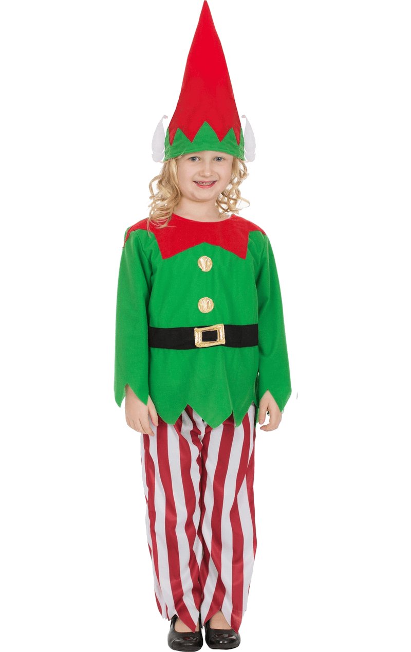 Kids Elf Fancy Dress Costume - Simply Fancy Dress