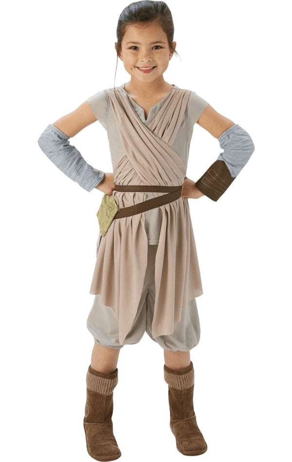 Kids Star Wars Rey Deluxe Costume - Simply Fancy Dress