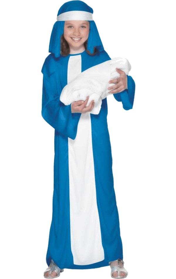 Kids Virgin Mary Costume - Simply Fancy Dress
