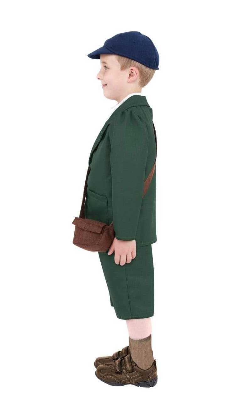 Kids World War II Evacuee Boy Costume - Simply Fancy Dress